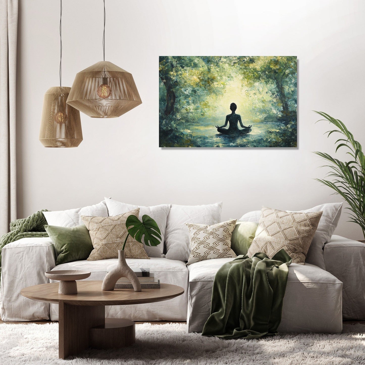 Tranquil Meditation Canvas