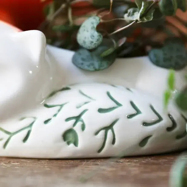 Lisa Angel Sleeping Fox Planter