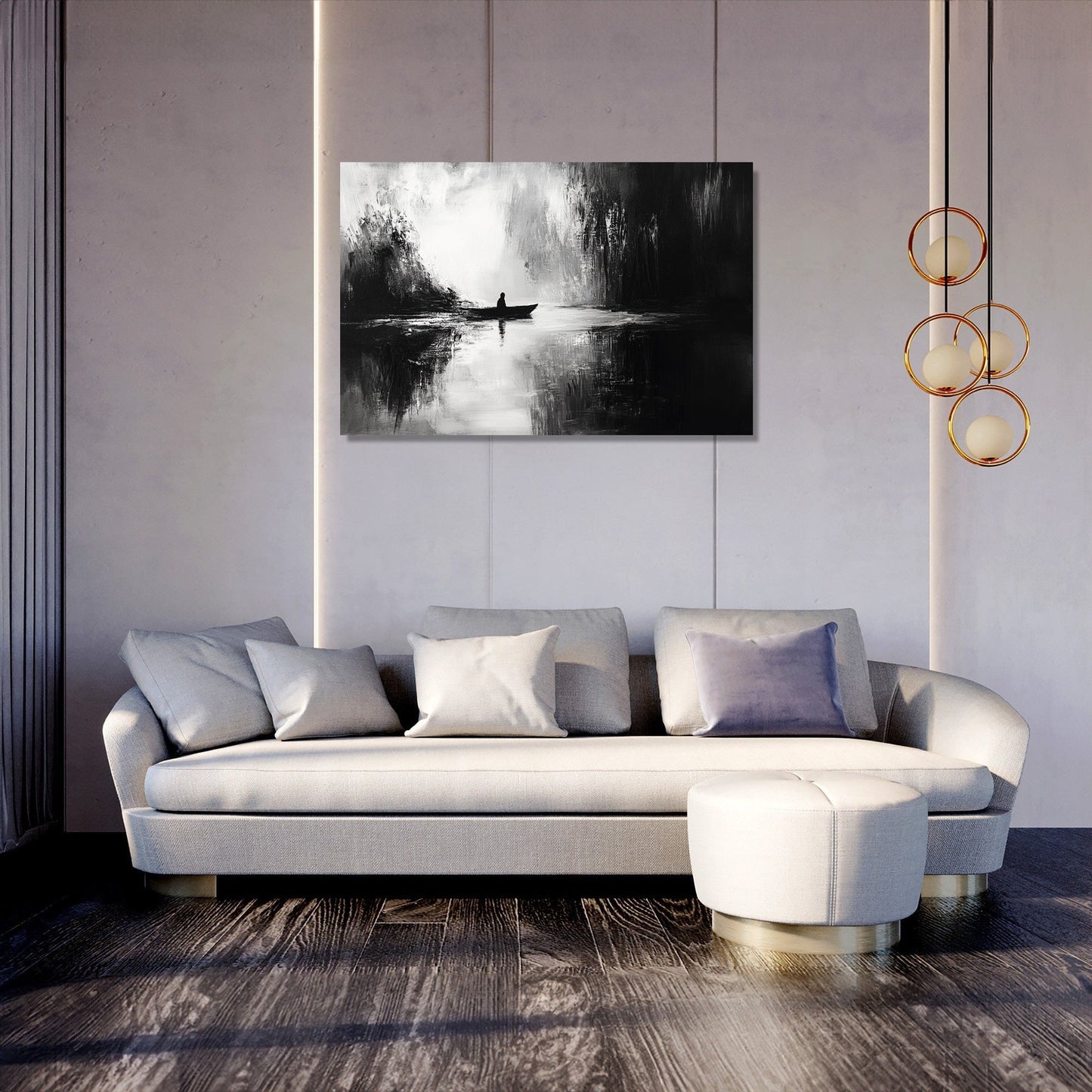 Drifting Into Nothingness Canvas