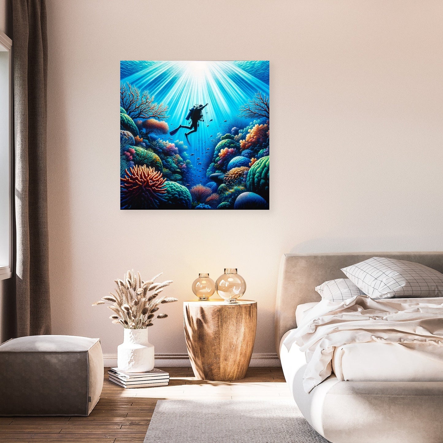 Coral Reef Explorer Canvas