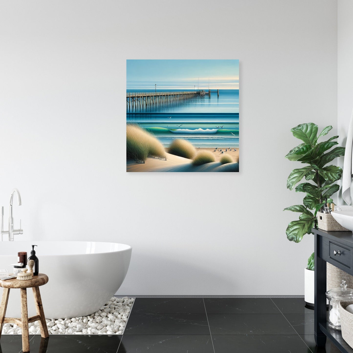 Coastal Serenity Canvas
