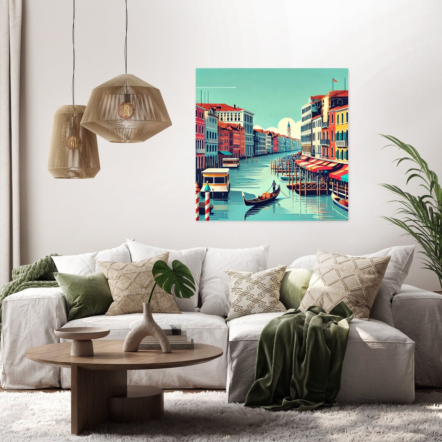 Venetian Vivid Canvas