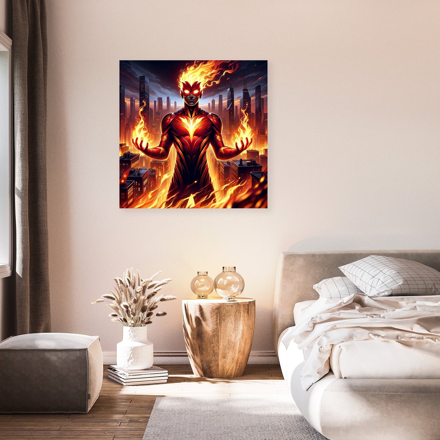 Blaze Guardian Canvas