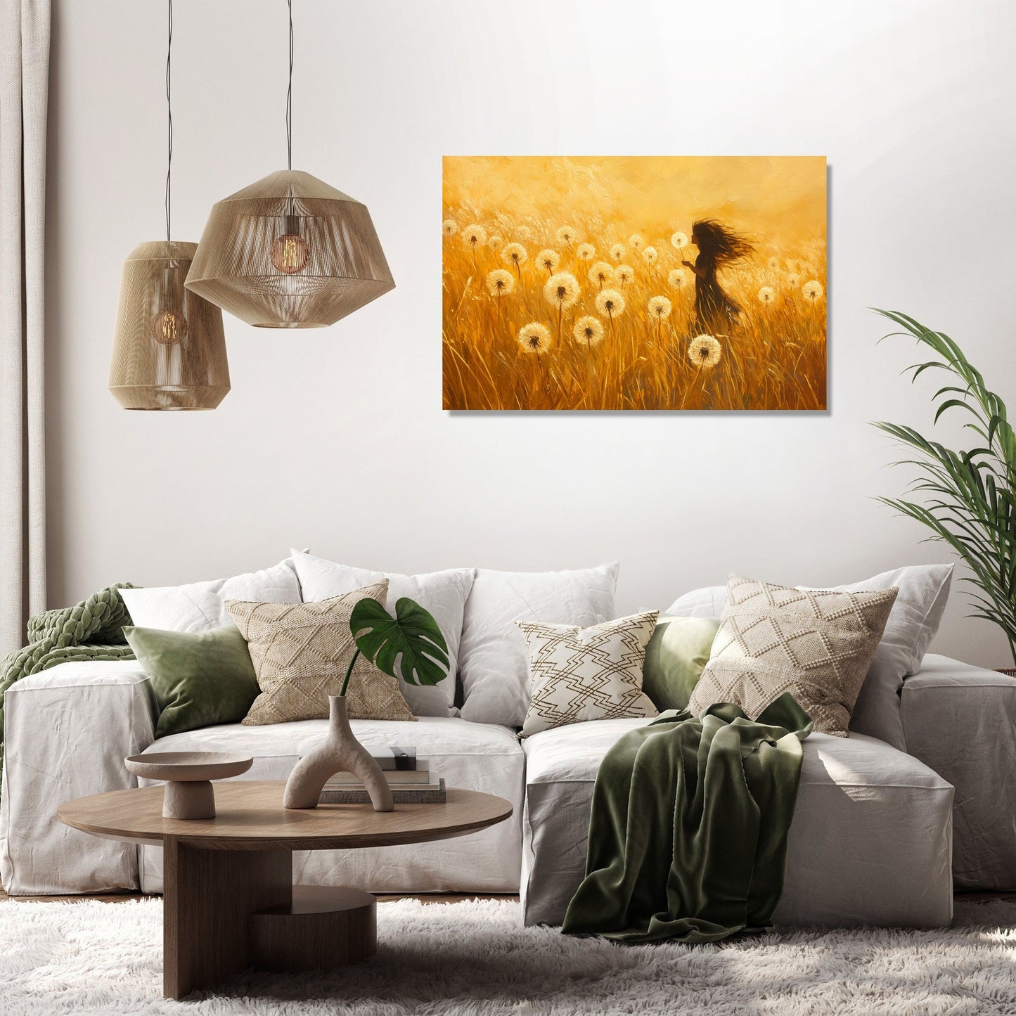 Dandelion Dreams Canvas