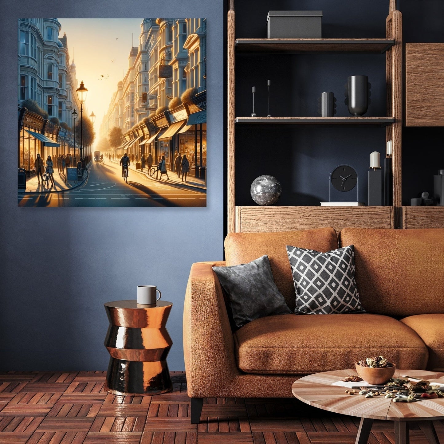Bristol's Park Street Morning Glow Canvas