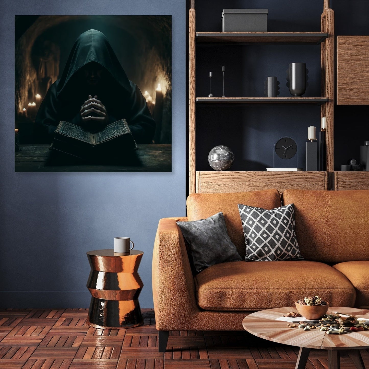 Monastery of Shadows Canvas