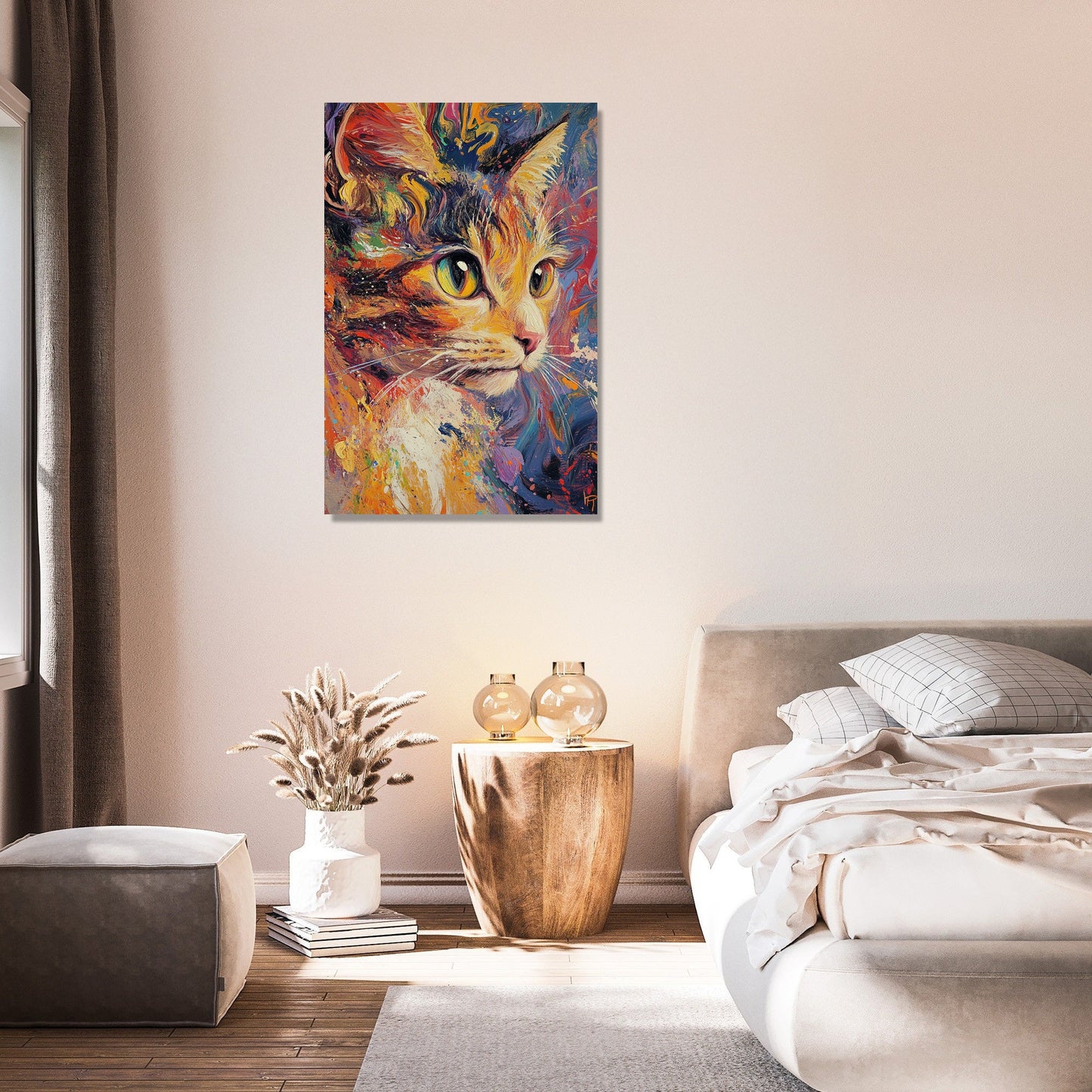 Whiskered Wonder Canvas