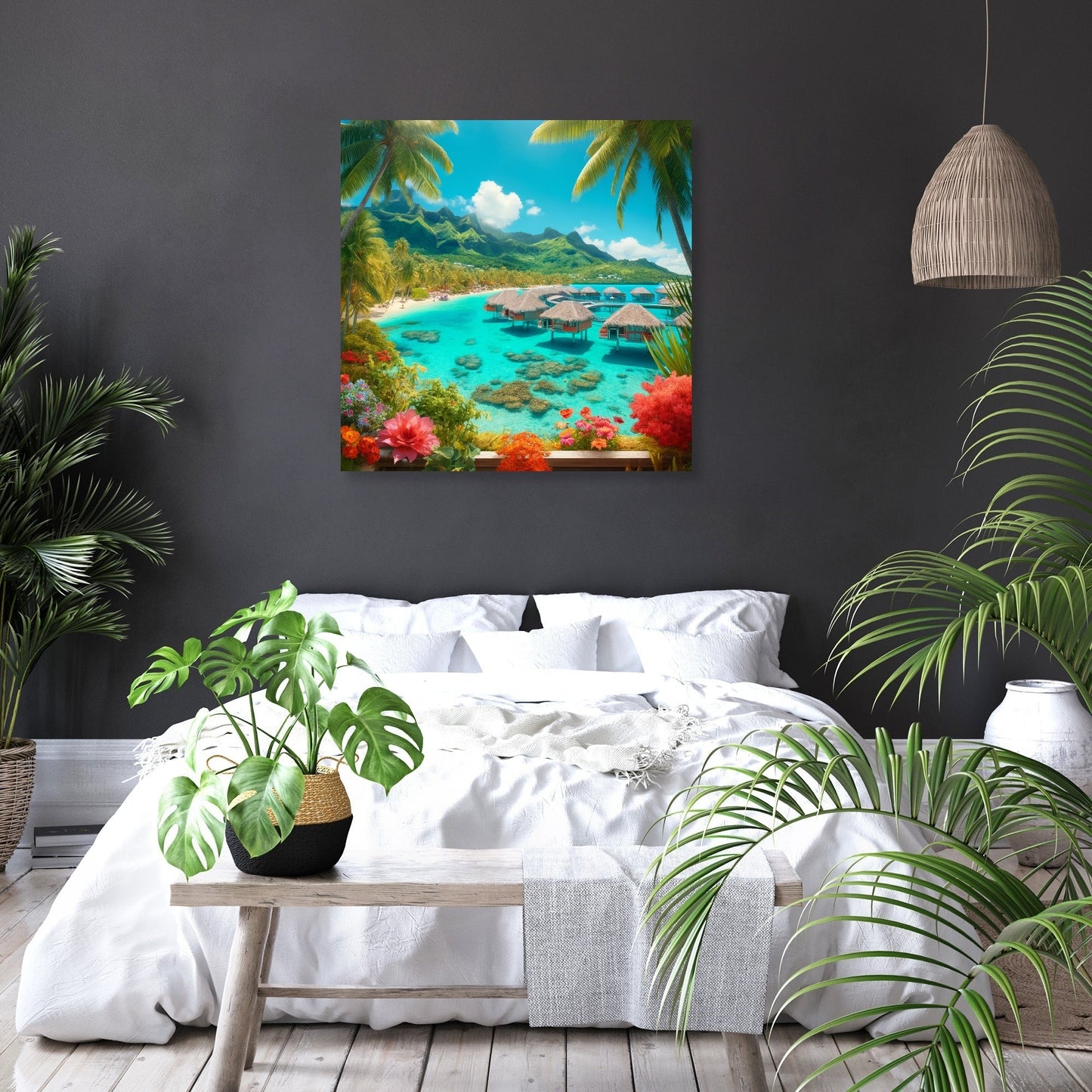 Bora Bora Paradise Canvas