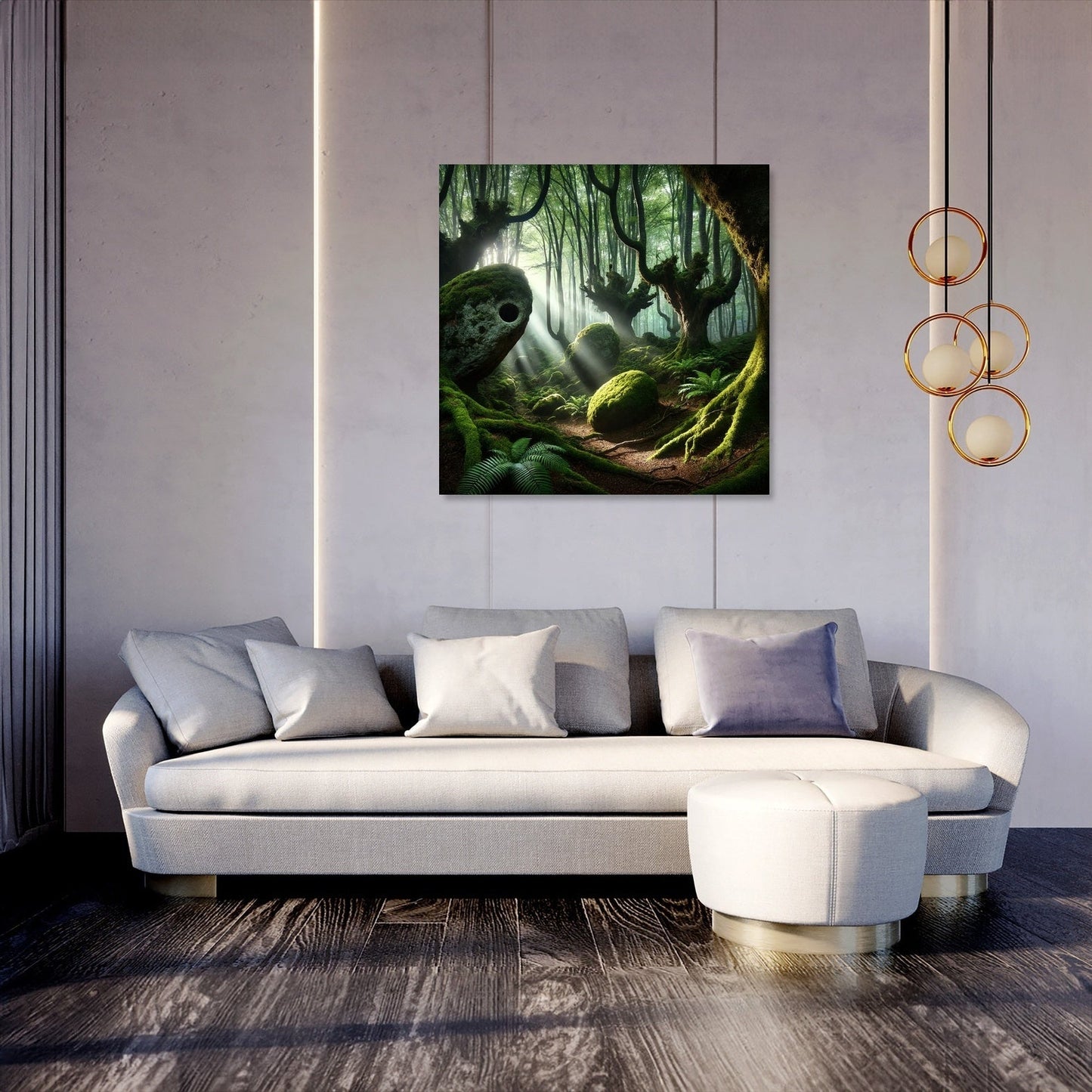 Mythical Forest Canvas