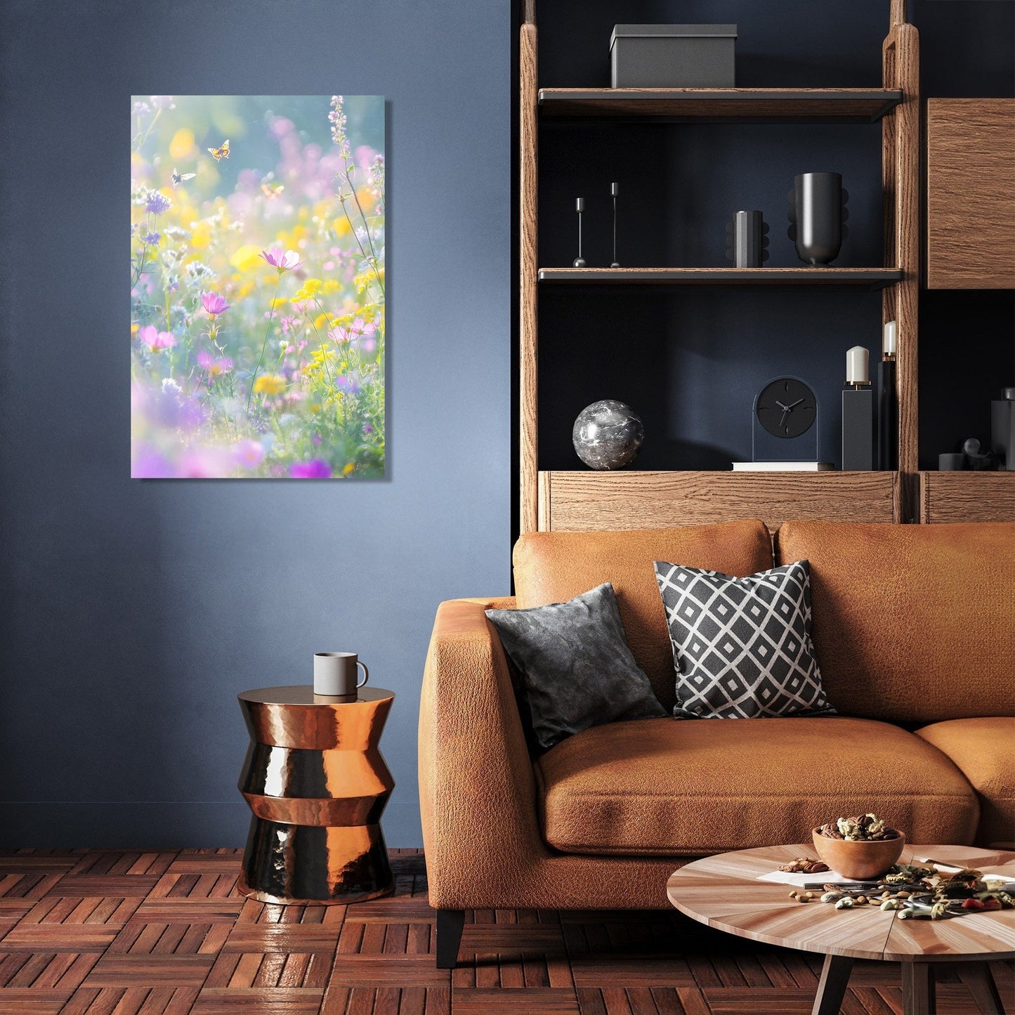 Melancholic Meadow Canvas