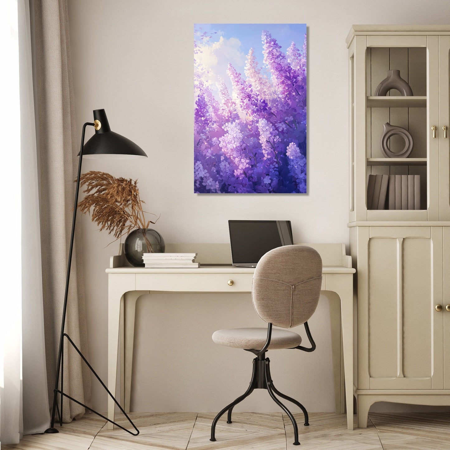 Lilac Harmony Canvas