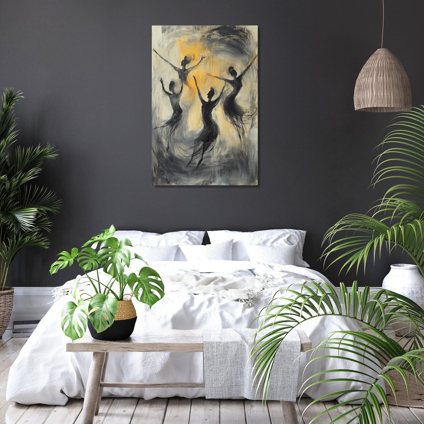 Joyful Whirlwind Canvas