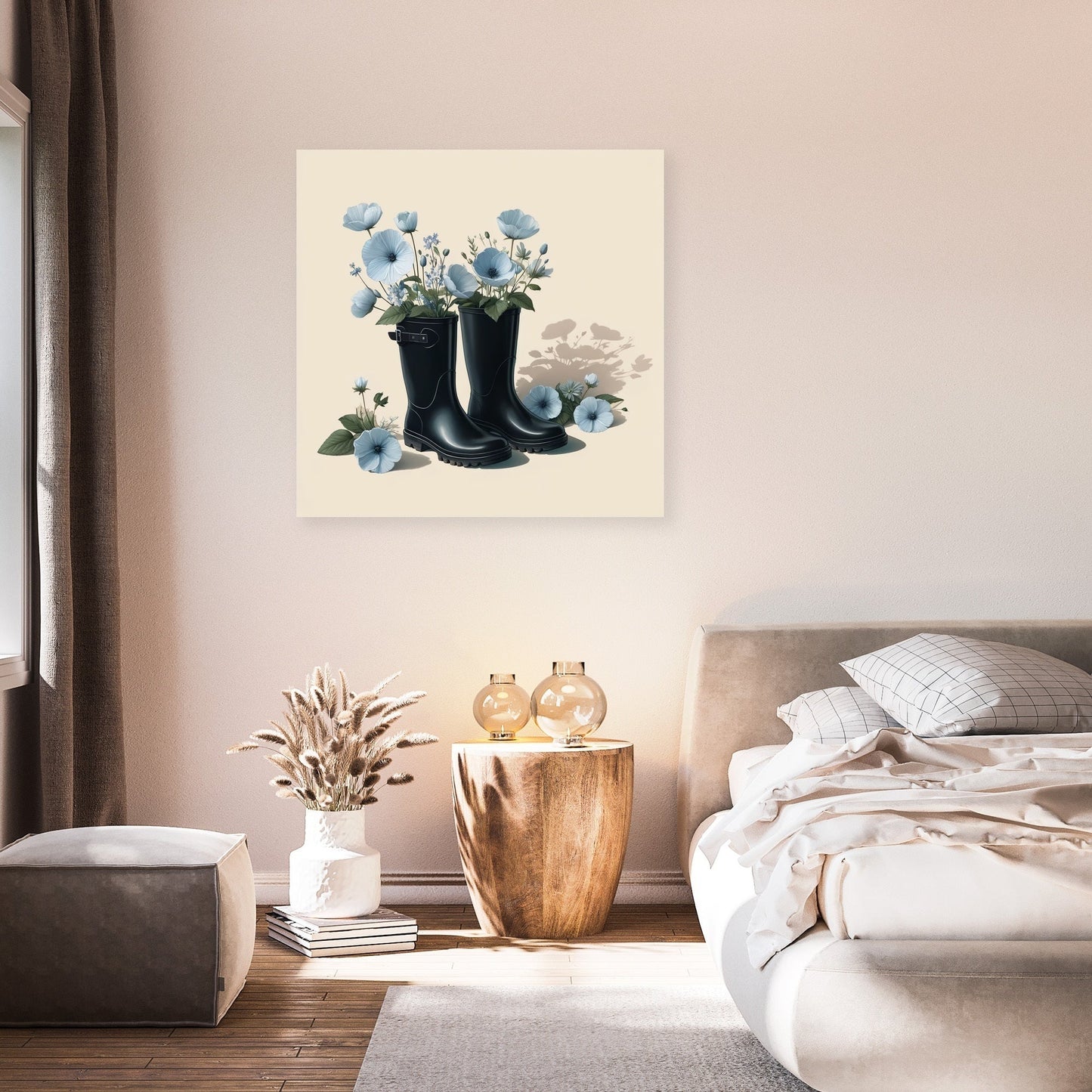 Spring's Gentle Steps Canvas
