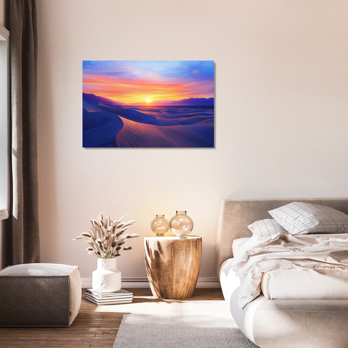 Sunset Illusion Canvas