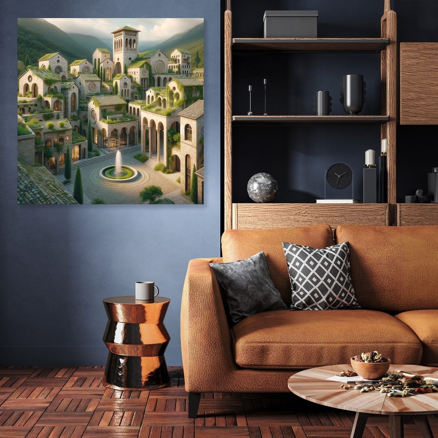 Romanesque Reimagined Canvas
