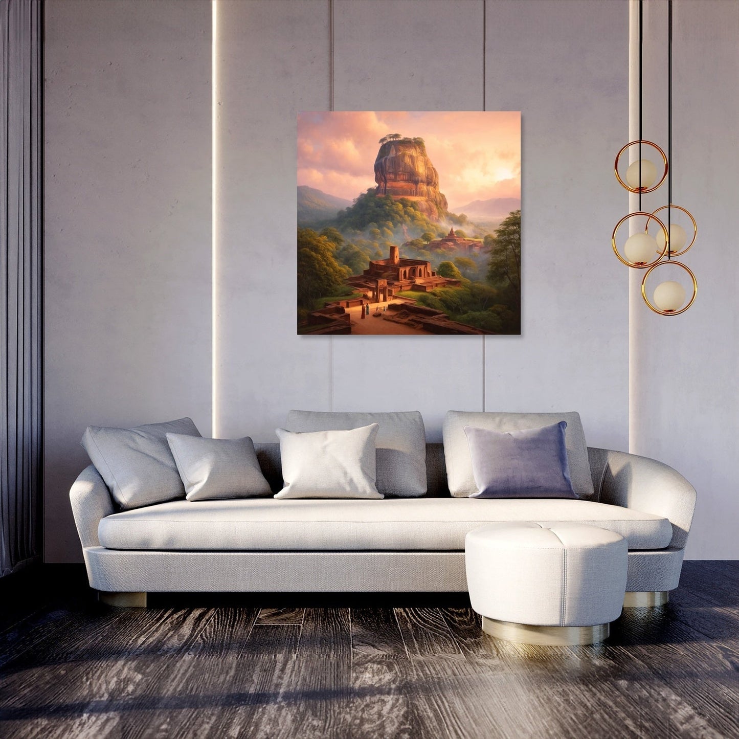 Sunrise at Sigiriya Canvas