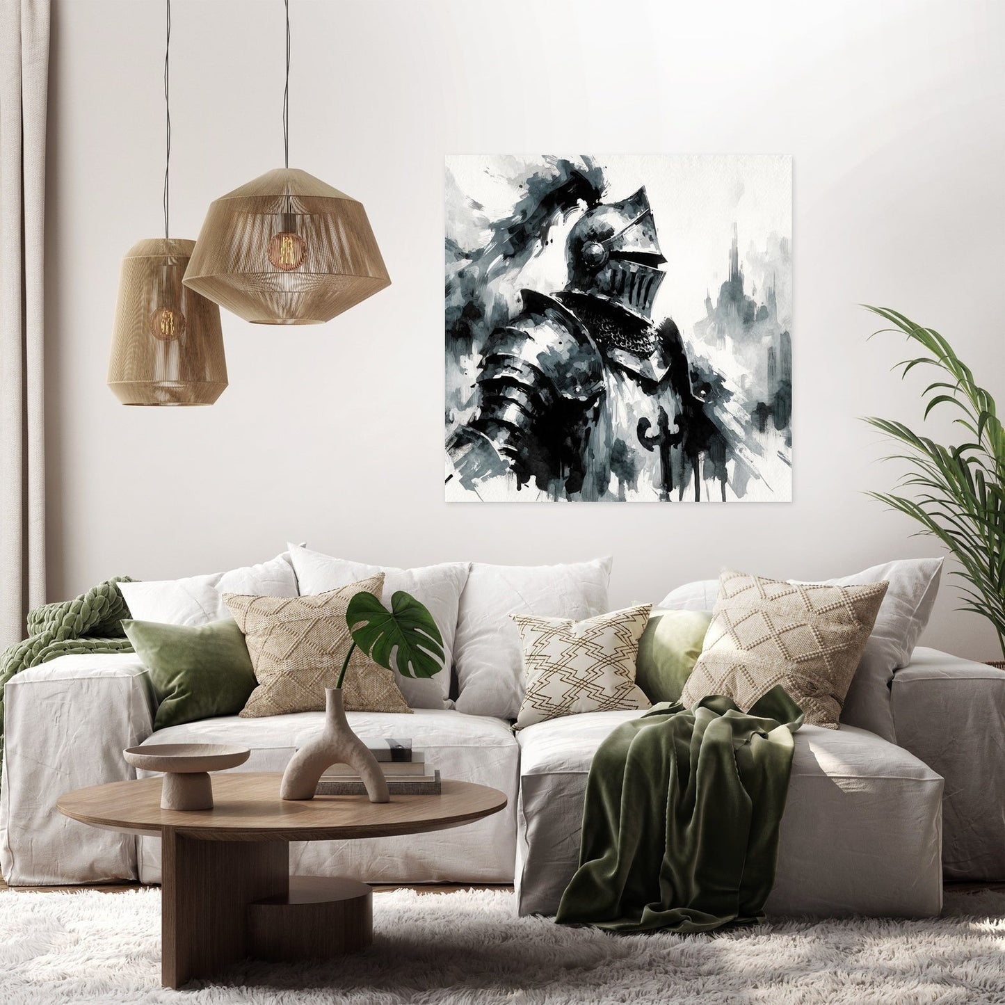 Knight's Resolve Canvas