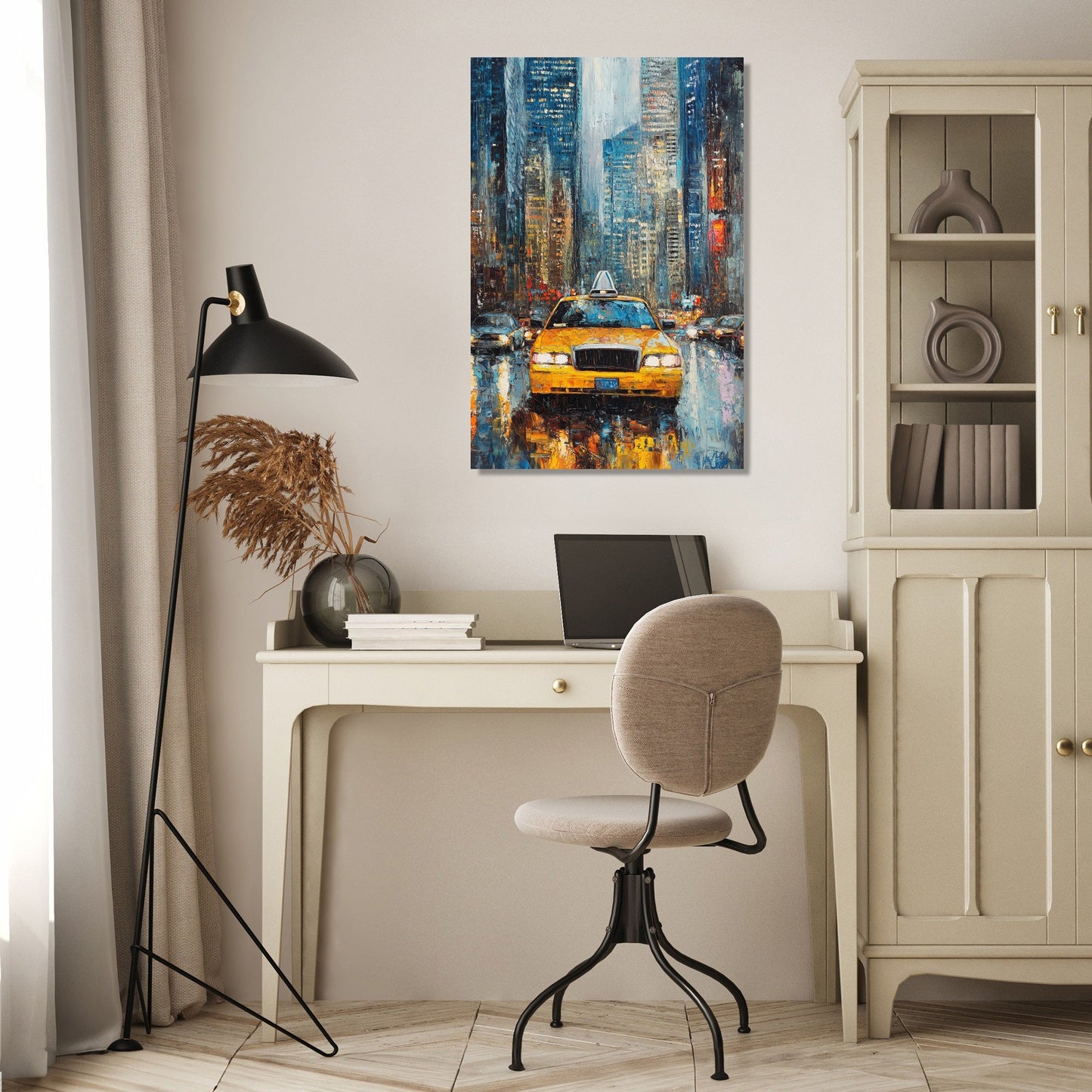 Urban Taxi Canvas