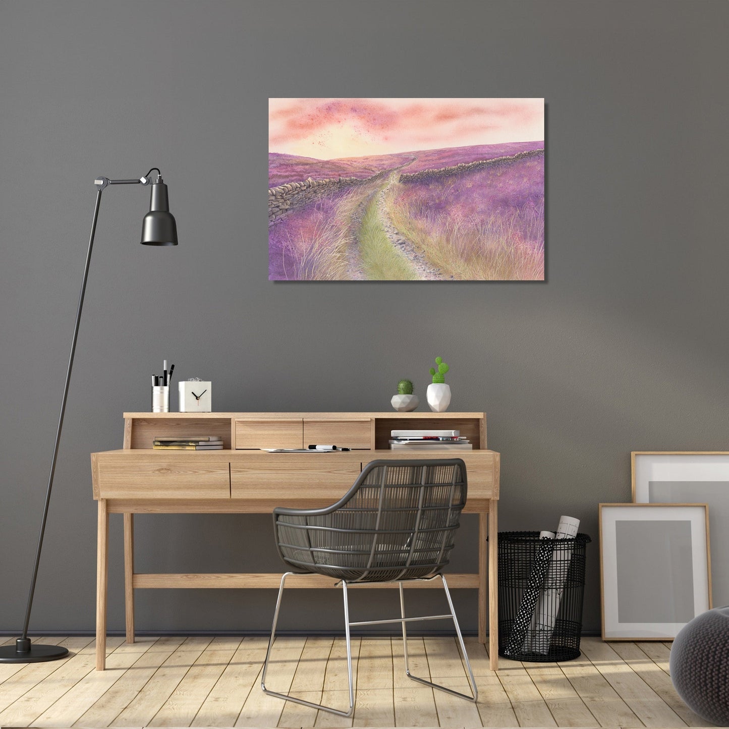 Heather Pathway Canvas