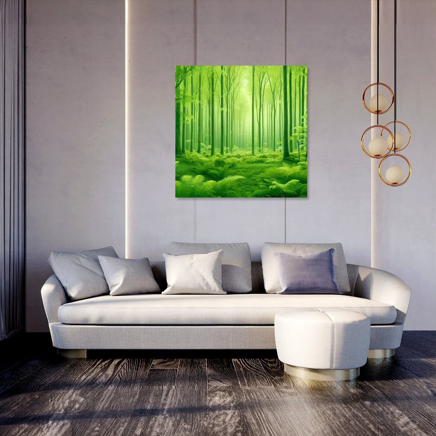 Lime Green Canopy Canvas