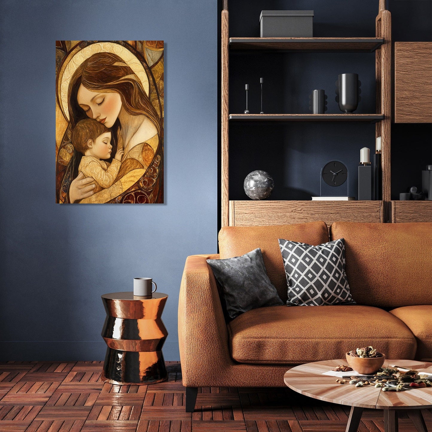 Maternal Serenity Canvas
