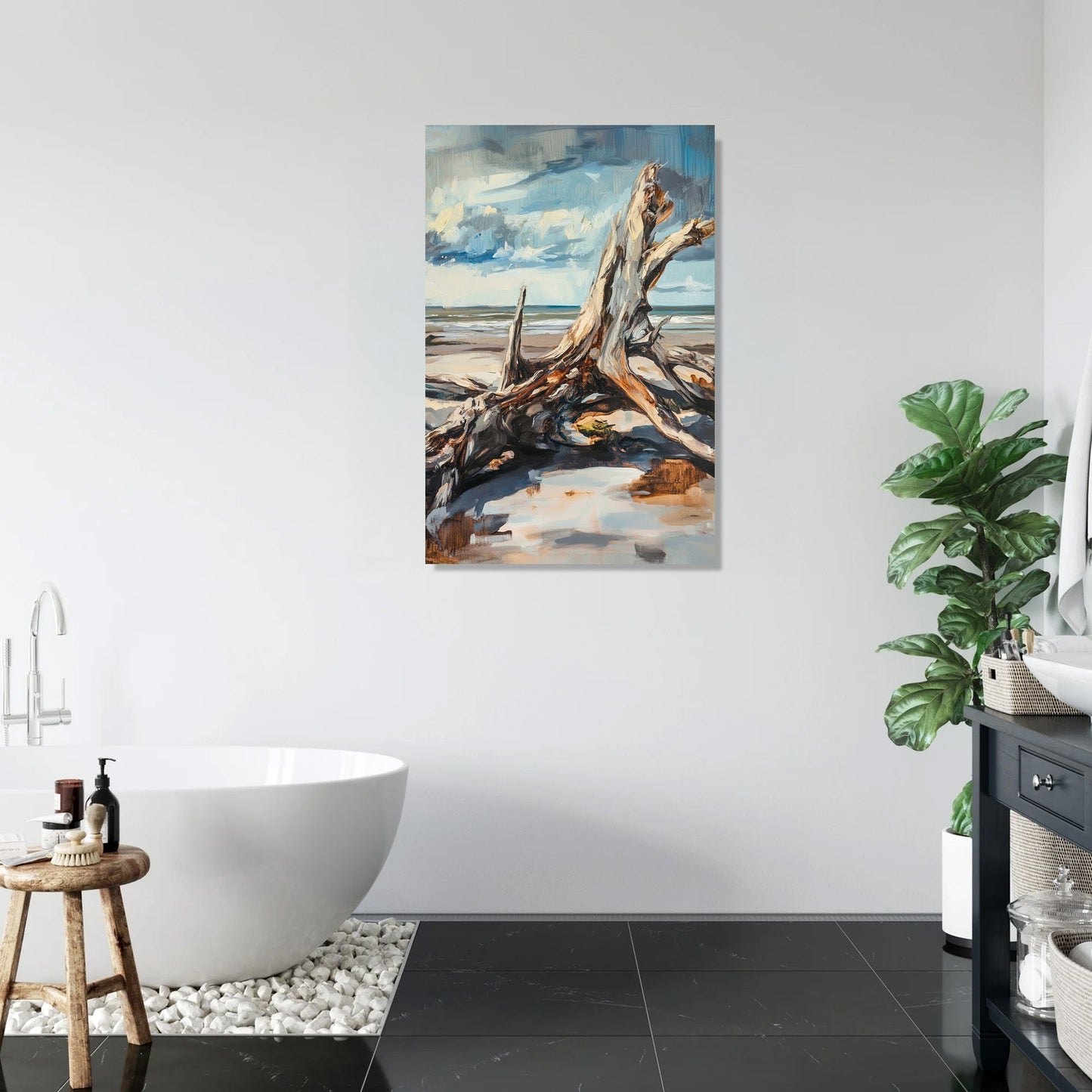 Driftwood Whisper Canvas
