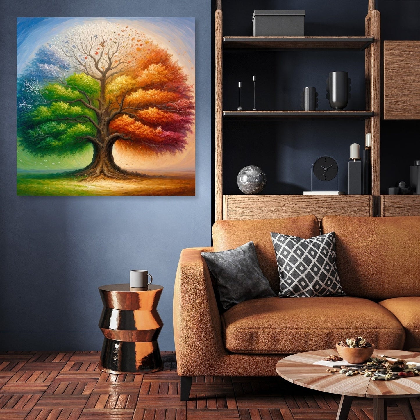 Seasons in Harmony Canvas