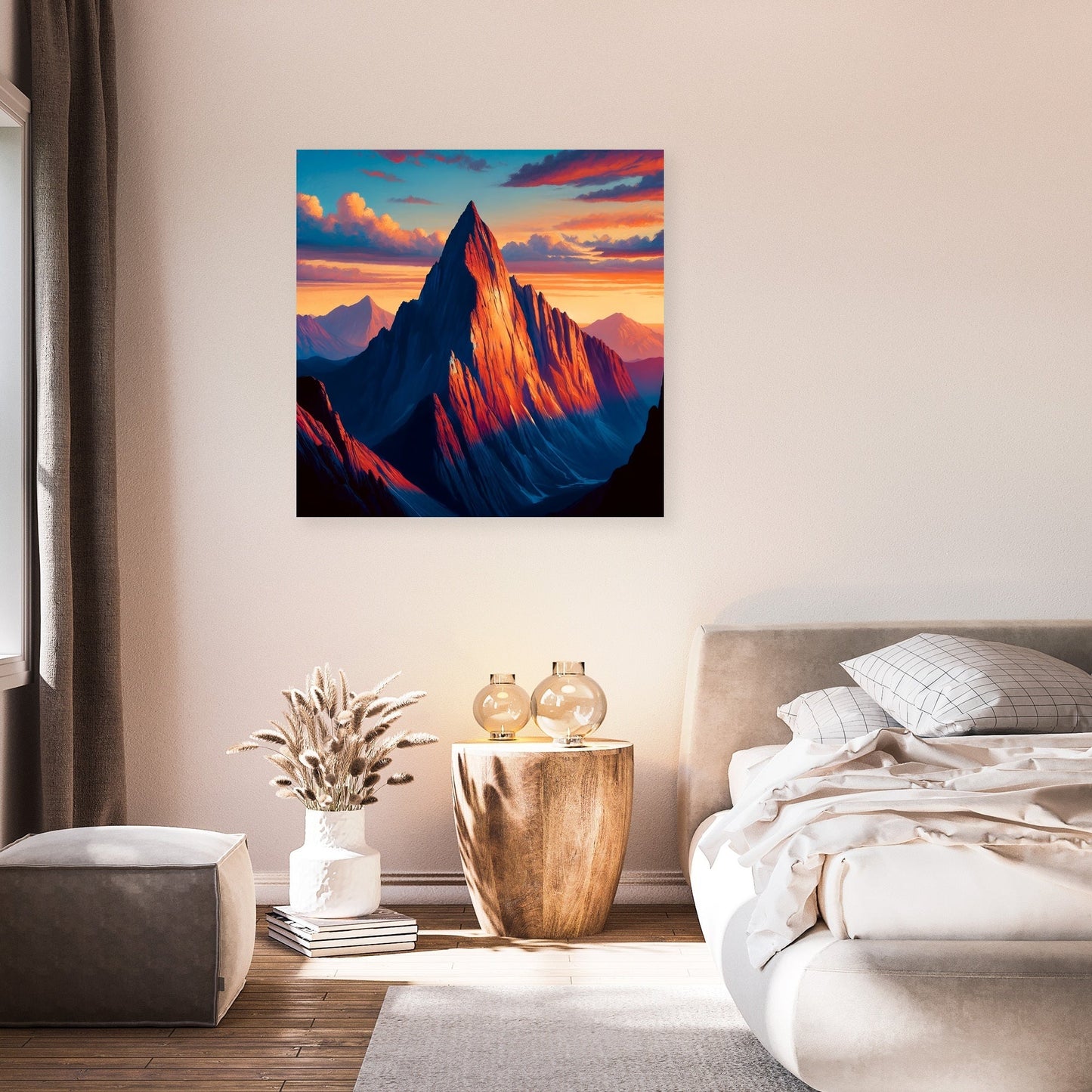 Mitre Peak Sunset Majesty Canvas