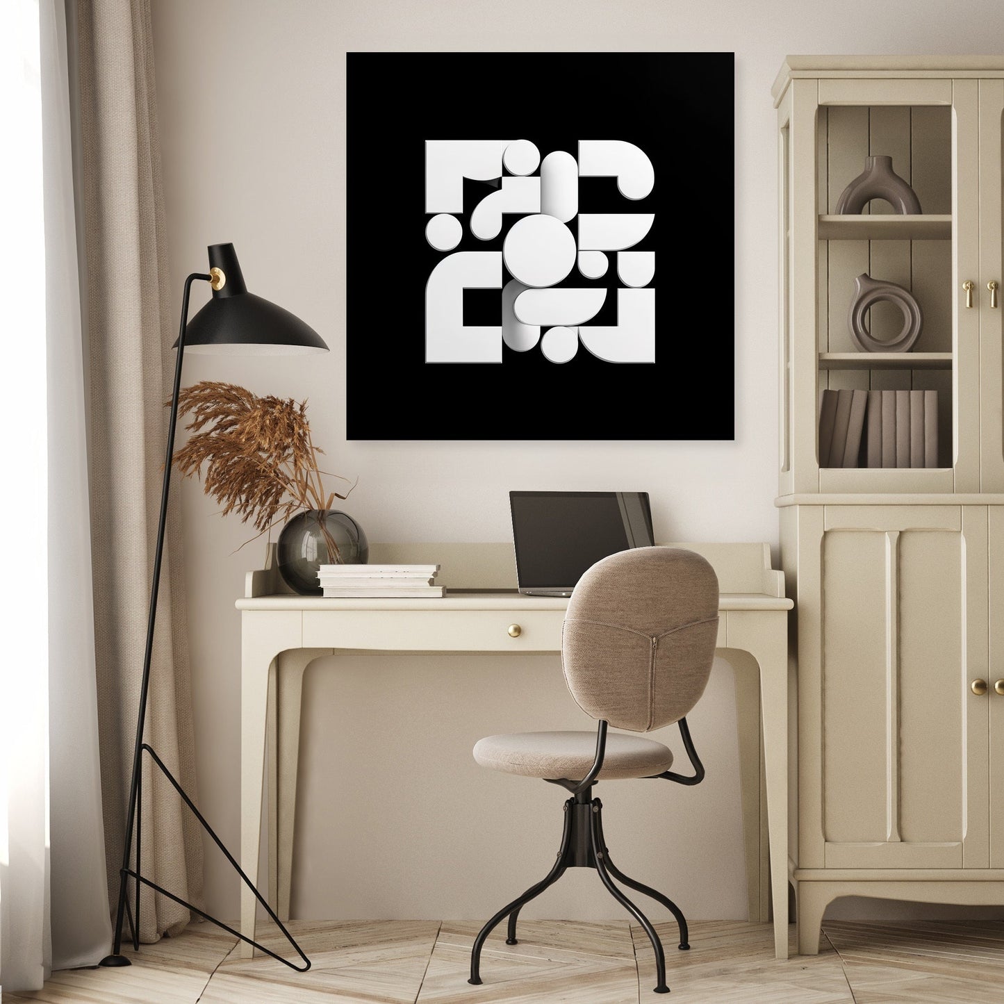 Abstract Elegance Canvas