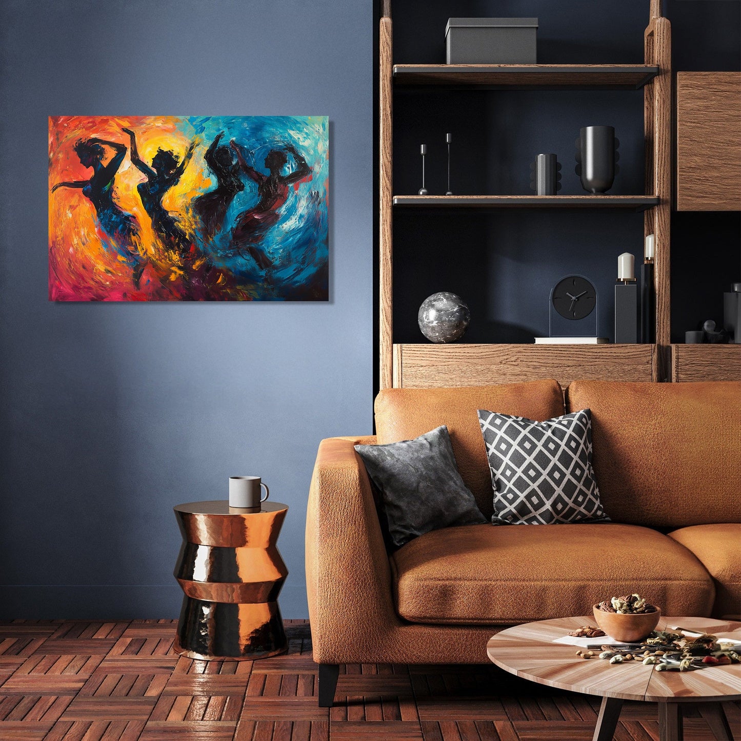 Dynamic Dancers Canvas