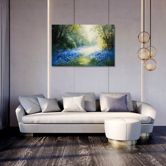 Forget-Me-Not Nostalgia Canvas