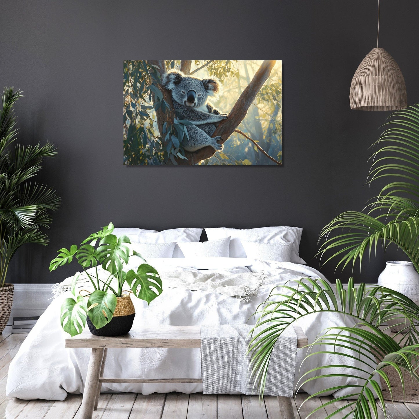 Koala Dawn Canvas
