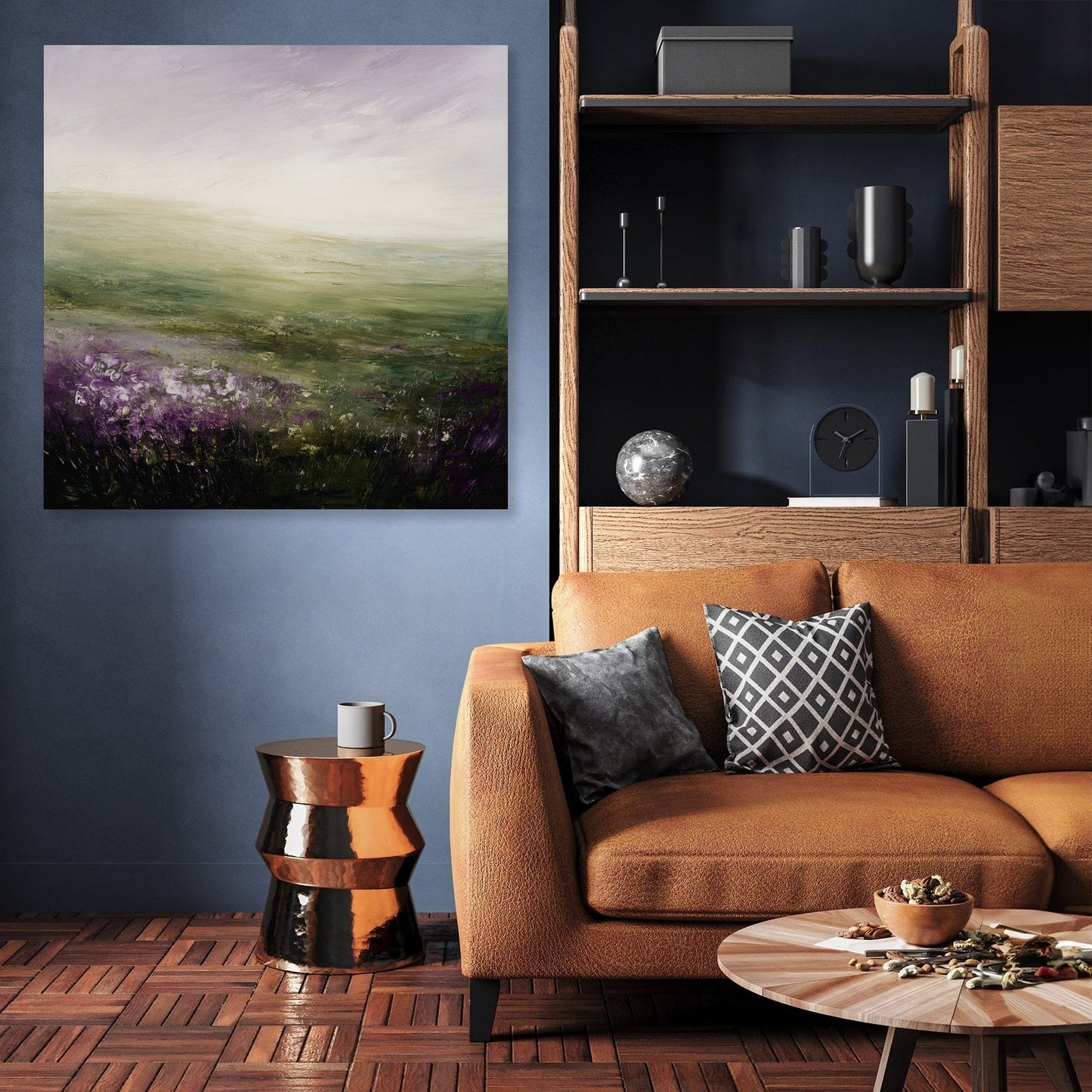Yorkshire Rose Mist Canvas