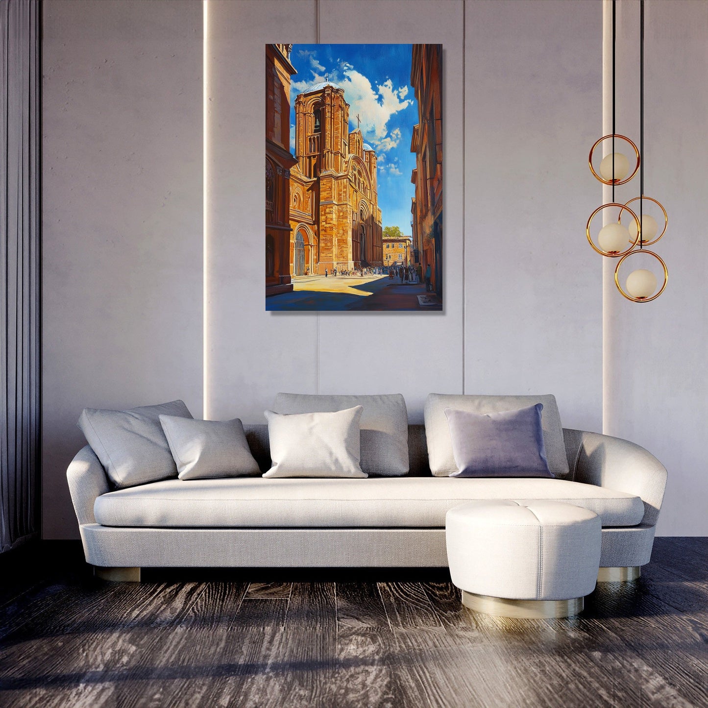 Saint-Sernin Heritage Canvas