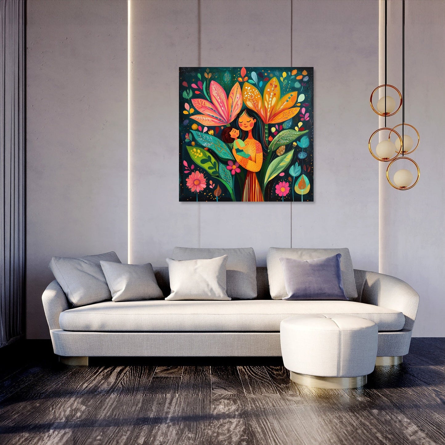 Mother Blossom Canvas
