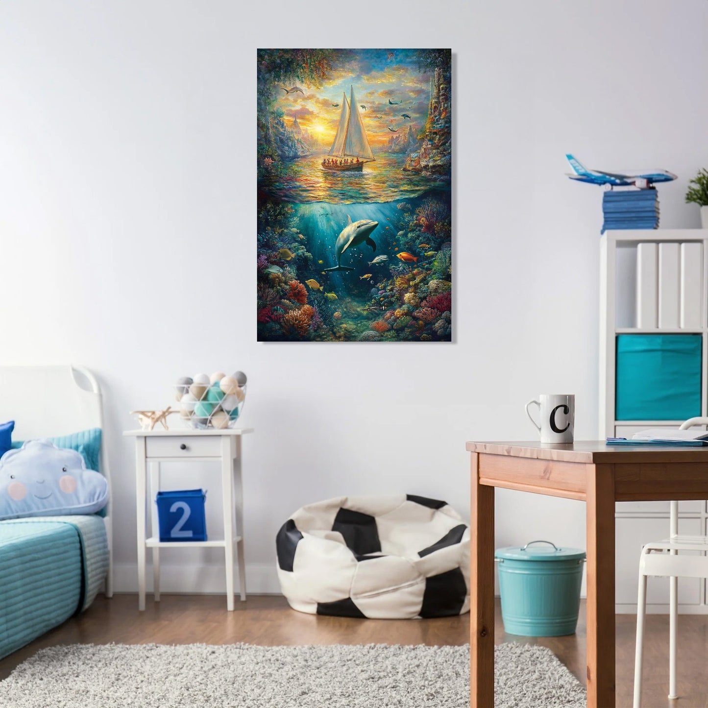 Oceanic Wonders Canvas