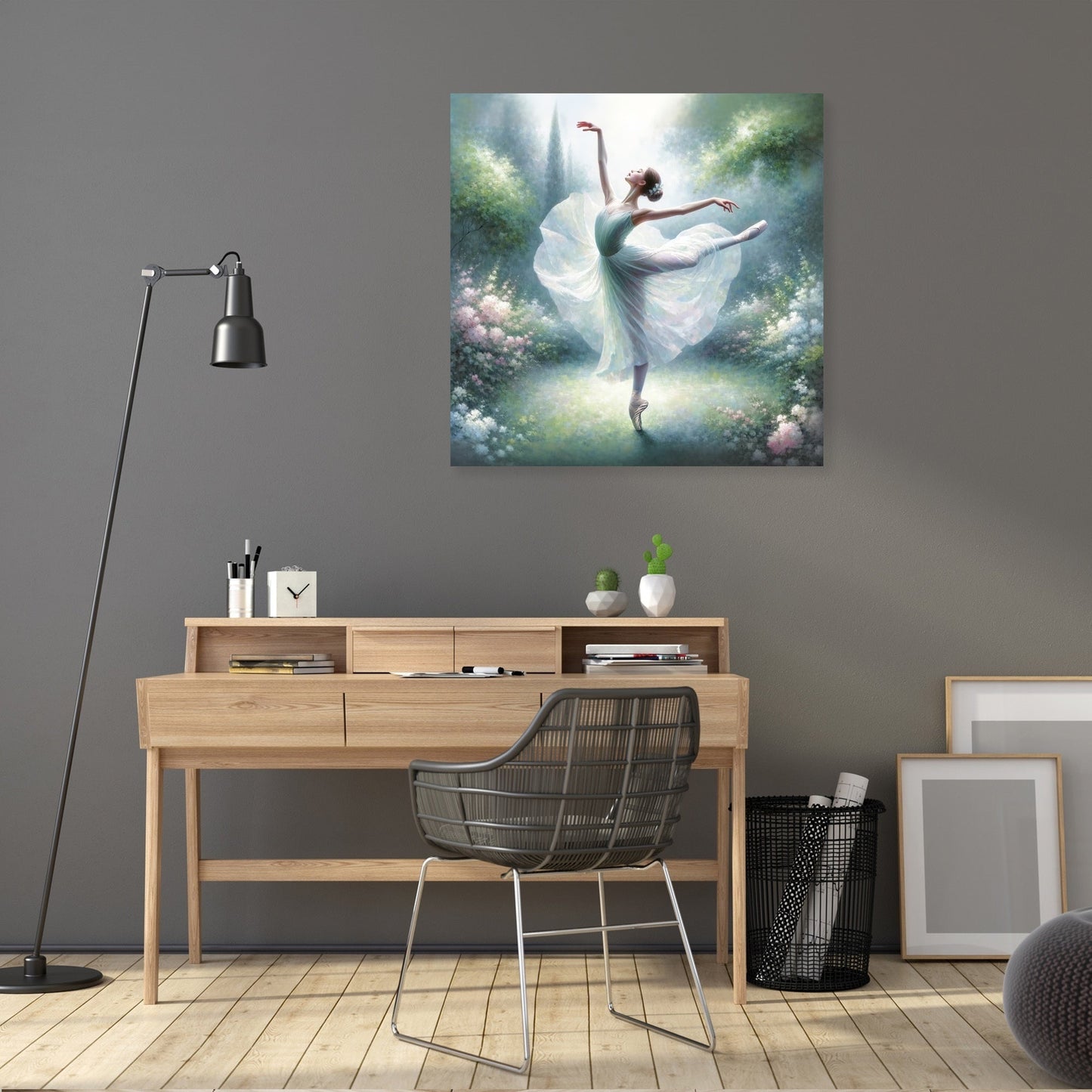 Graceful Arabesque Canvas