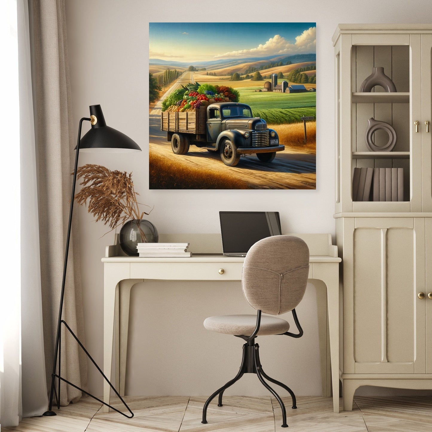 Harvest Road Journey Canvas