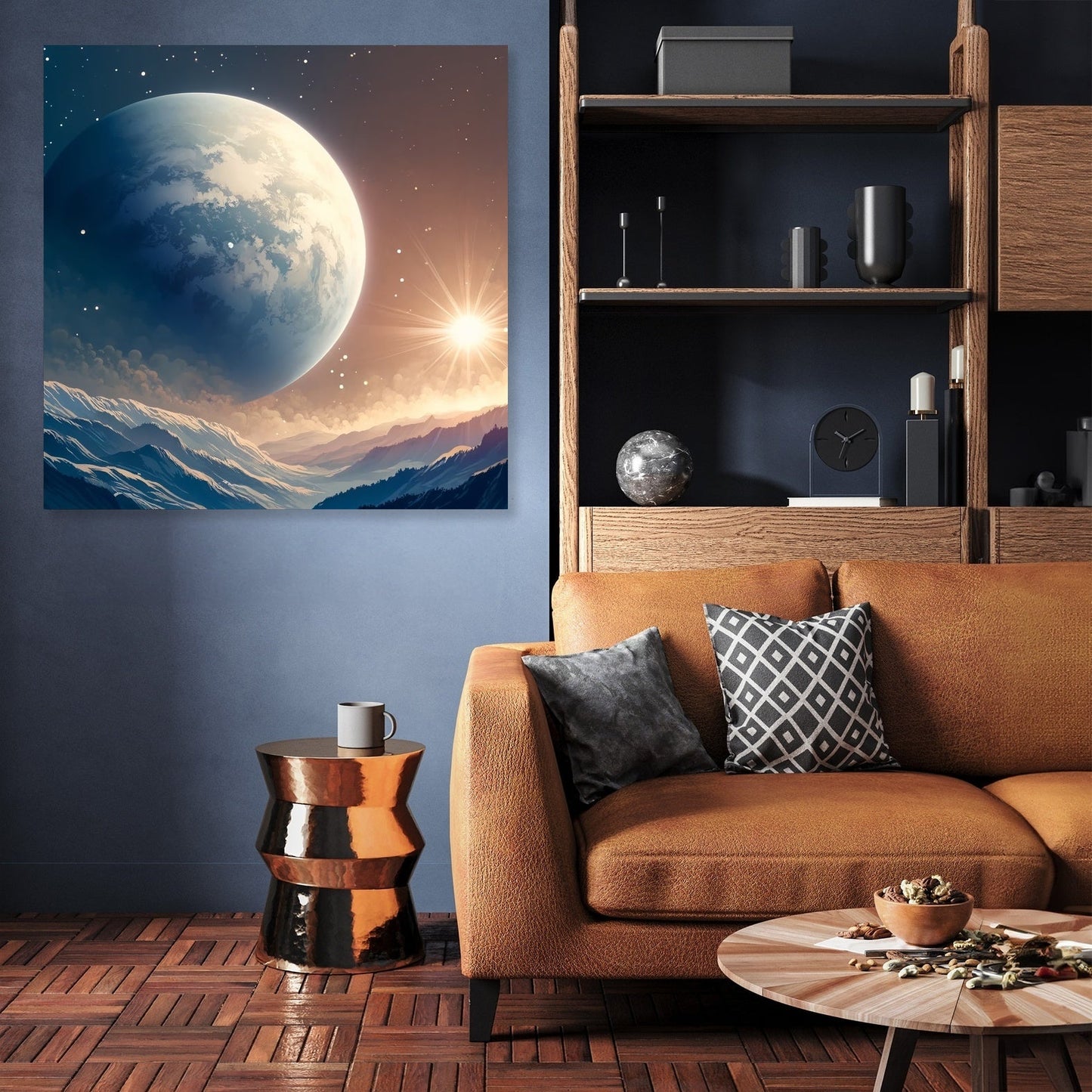 Planetary Serenity Canvas