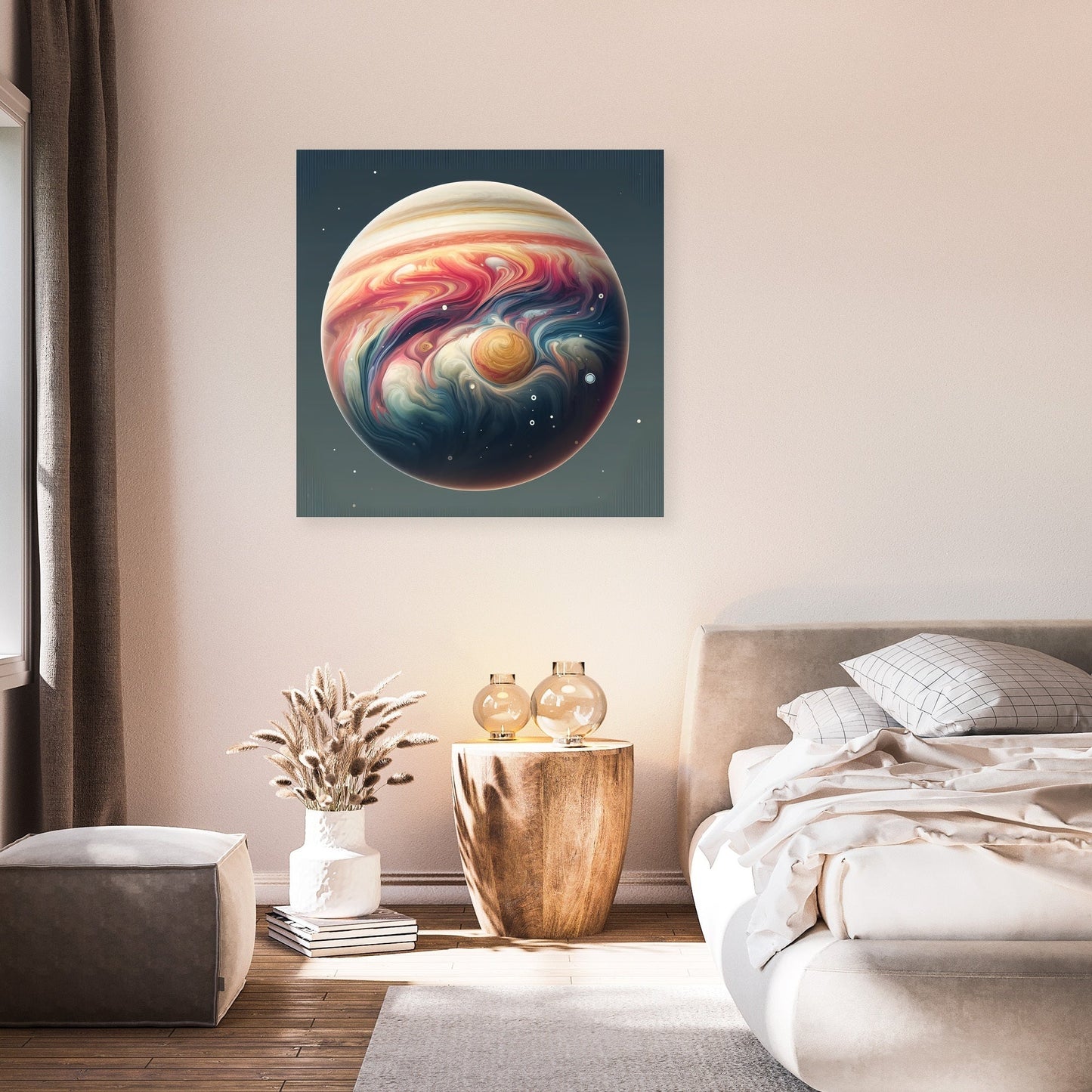 Eccentric Jupiter Canvas