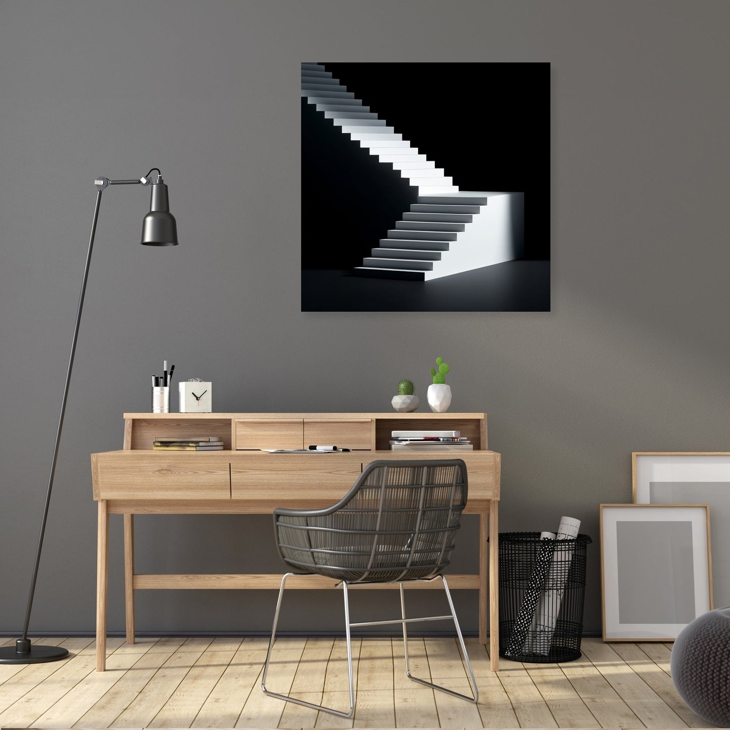 Ascent into Mystery Canvas