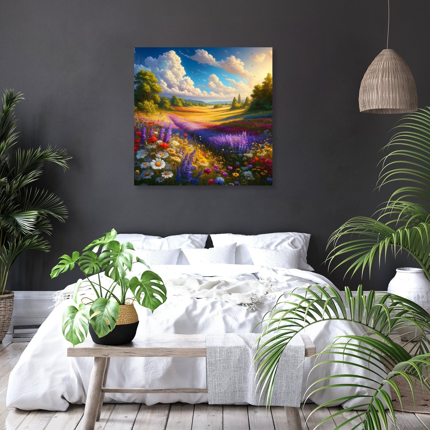Meadow Whispers Summer Canvas
