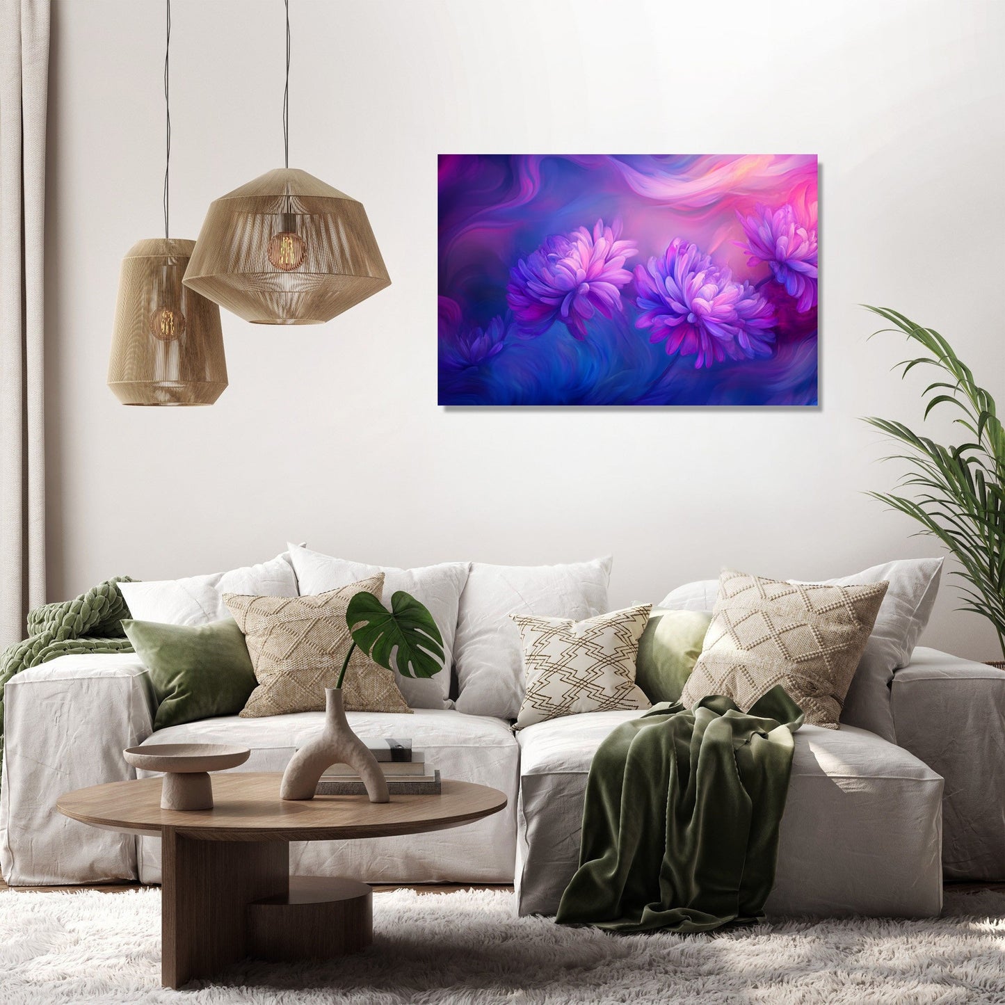 Aster Emotions Canvas