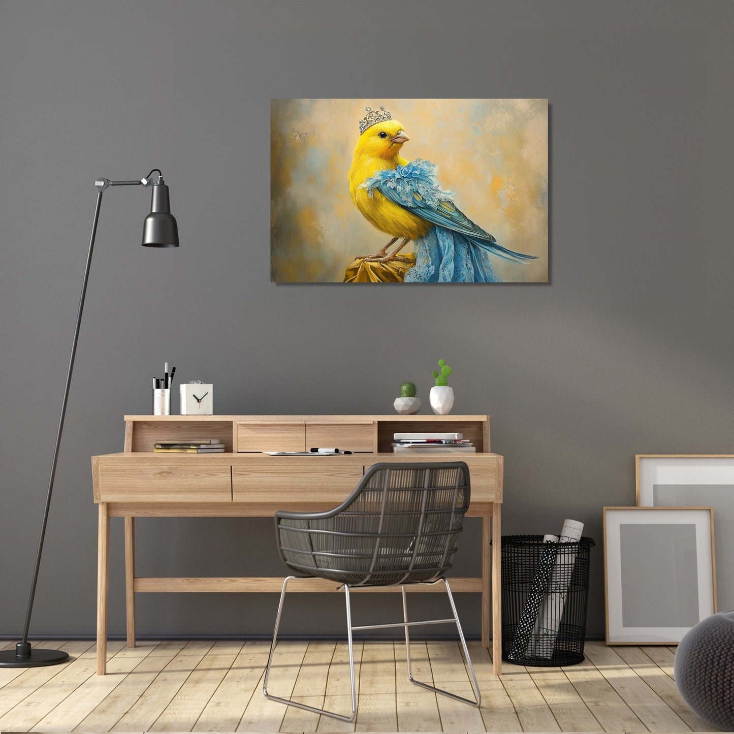 Canary Majesty Canvas