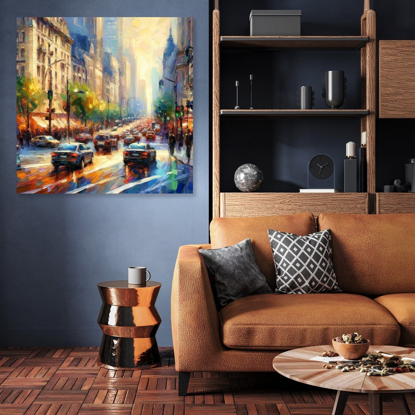 City Vibrance Canvas