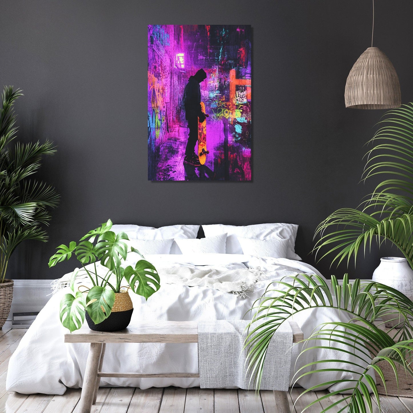 Midnight Momentum Canvas