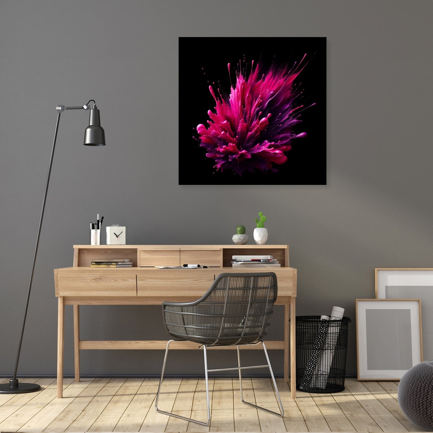Magenta Energy Canvas