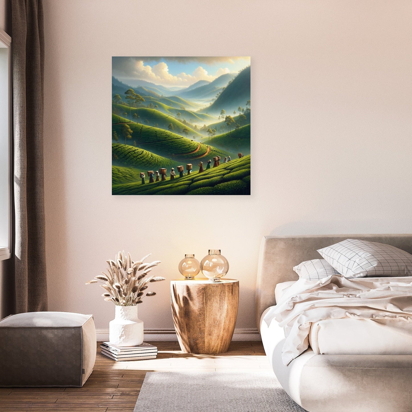 Serenity in Tea Country Canvas