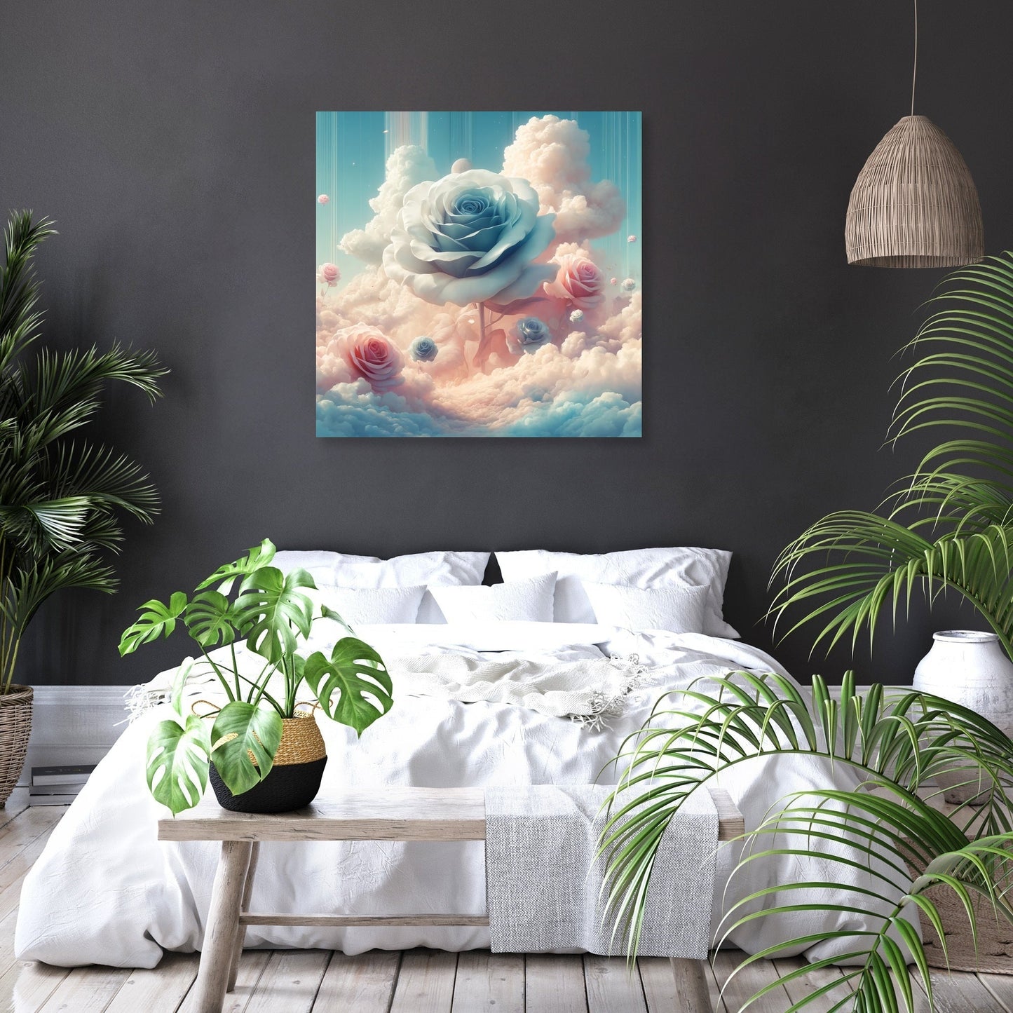 Surrealism Rose Dreams Canvas