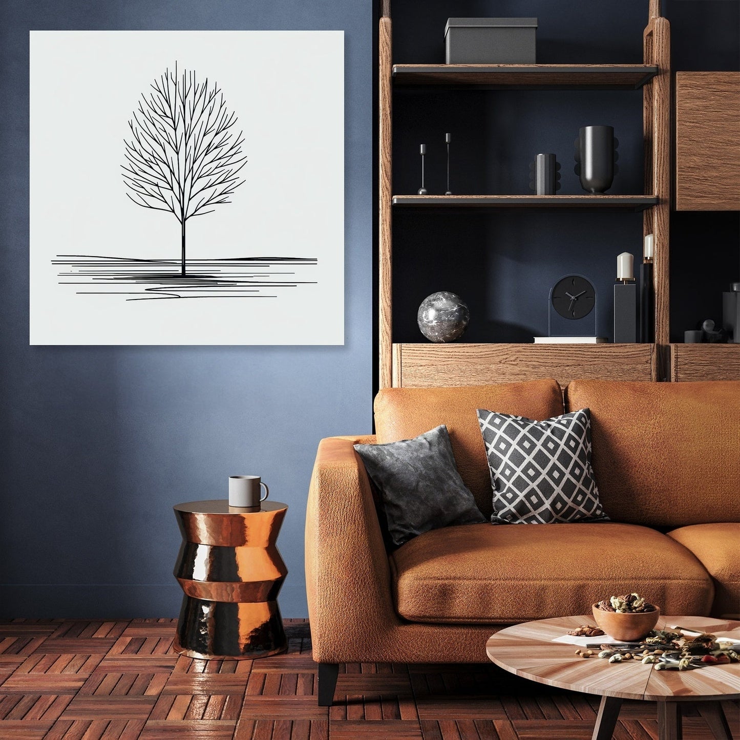 Solitary Tree Canvas